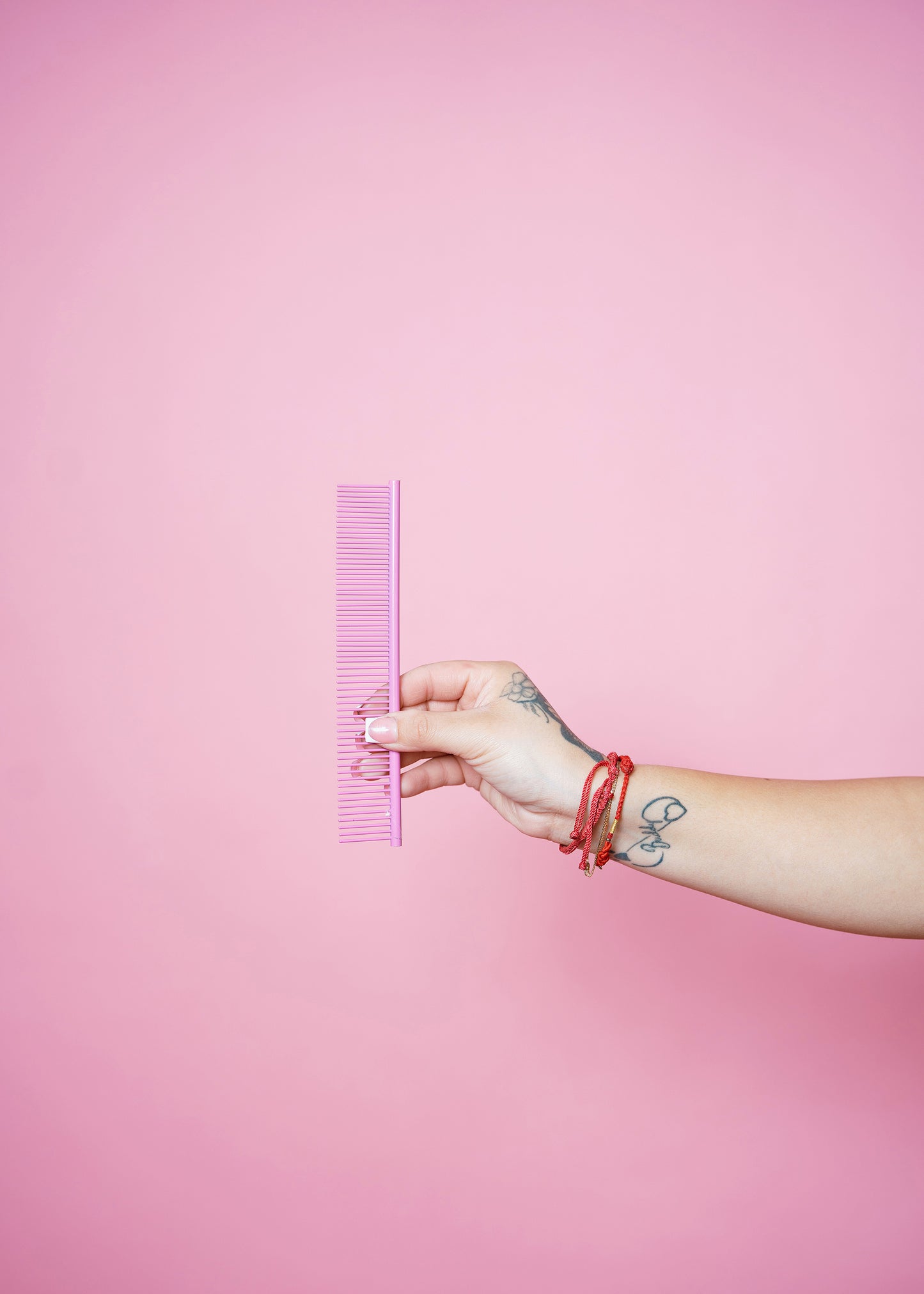 stainless steel comb