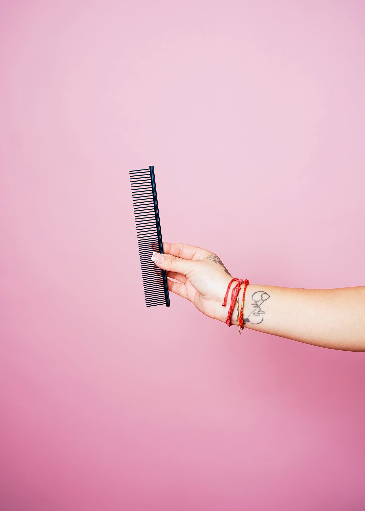 stainless steel comb